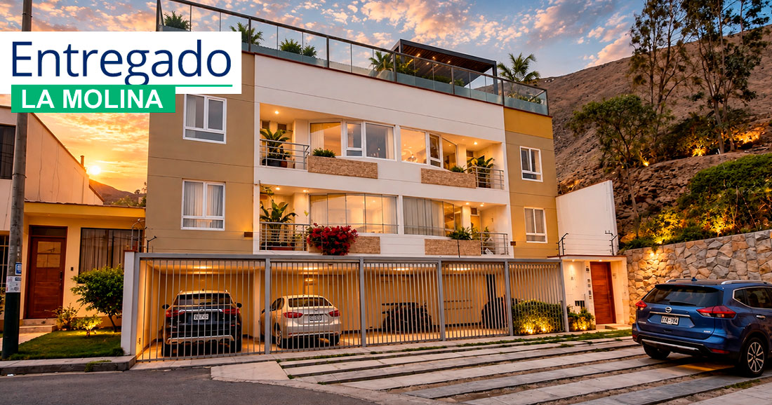 Inmobiliaria Buleje, proyecto entregado en La Molina y familias viviendo