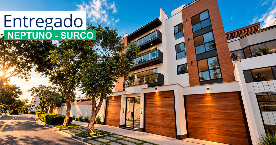 Inmobiliaria Buleje, proyecto entregado en Neptuno Surco y familias viviendo