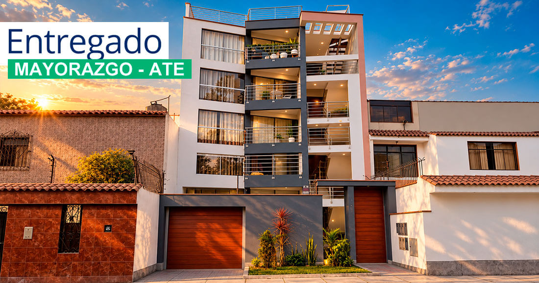 Inmobiliaria Buleje, proyecto entregado en Mayorazgo ATE y familias viviendo